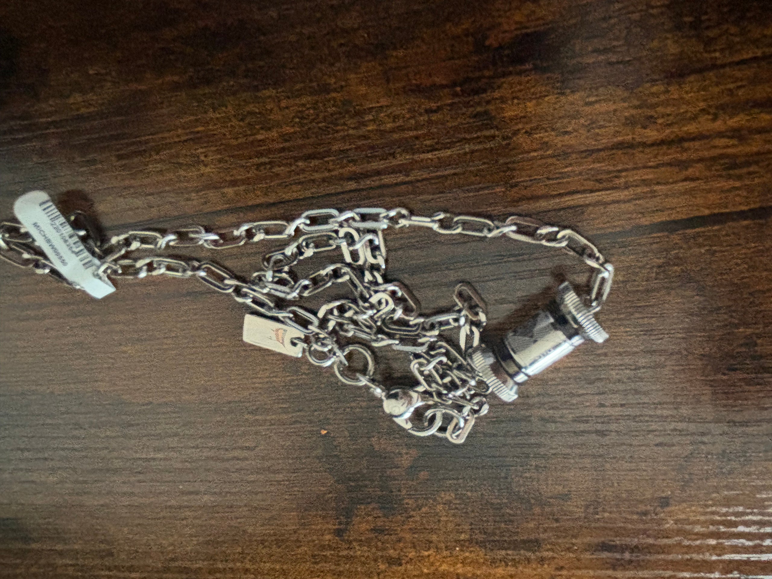 100% zilveren ketting D&G