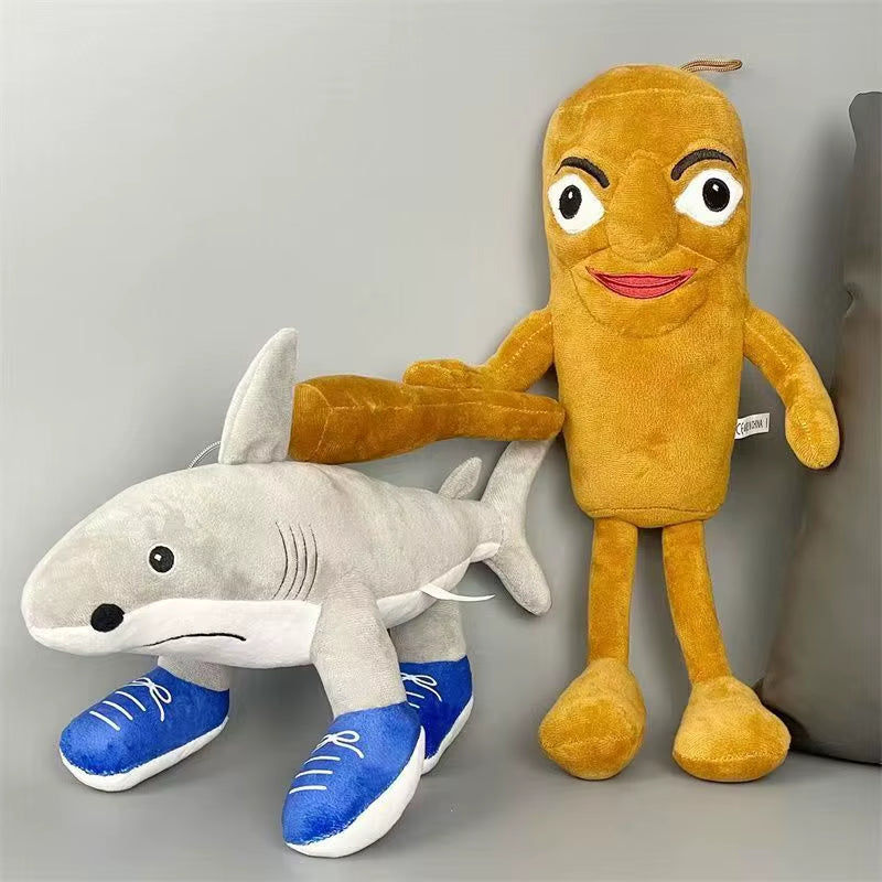 New Tungtungtung Sahur Tralala Plush Animals Telalaero Telala SHARK Anime Plush Plushie Peluches Stuffed Dolls Toy Gifts
