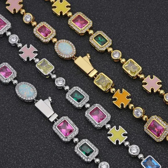 Gold-Plated Hip-Hop Aiyme Necklace