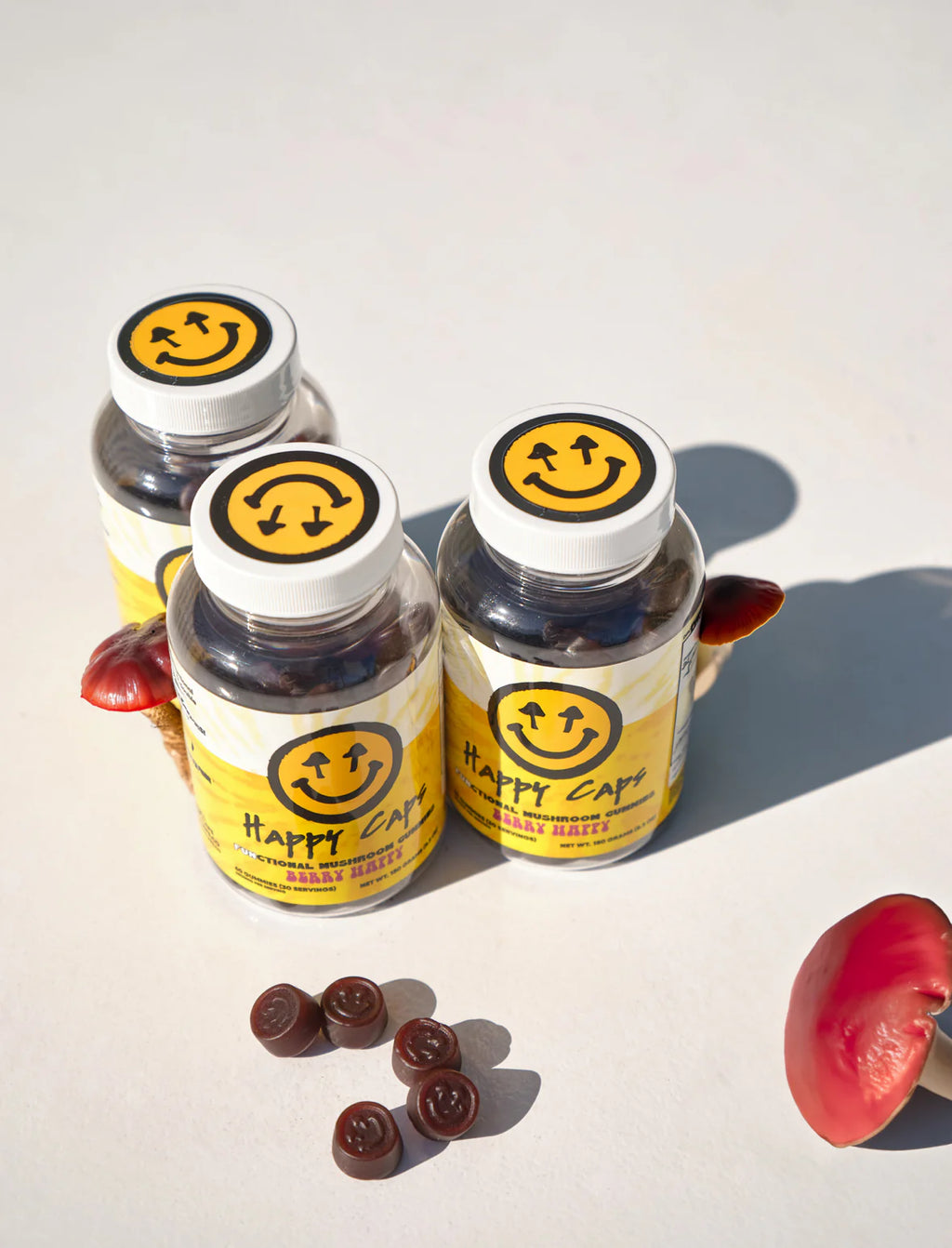 Functional Mushroom Gummies - Berry Happy